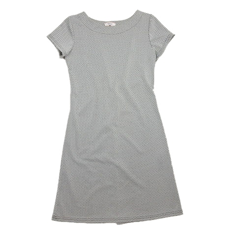 中古 フィフィーユ Fifilles ワンピース 半袖 ハーフ 膝丈 総柄 カットソー 白 黒 15 5 レディースの通販はau Pay マーケット ブランド古着のベクトル