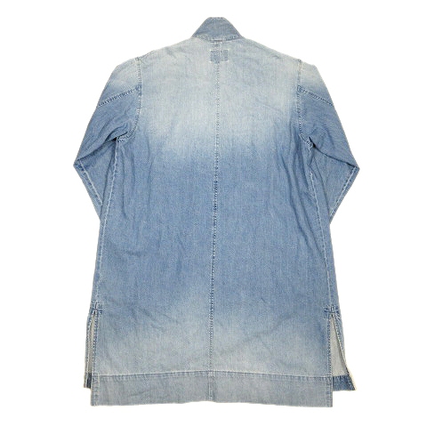 中古 Monkey Time アローズ デニム ジャケット カーディガン ロング丈 オープン 長袖 L インディゴ E87 メンズの通販はau Pay マーケット ブランド古着のベクトル