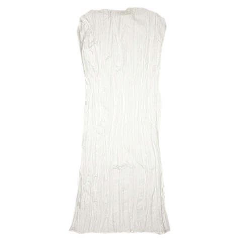 中古 ザラ ベーシック Zara Basic プリーツ ワンピース フレンチスリーブ ロング マキシ丈 サイドスリット S 白の通販はau Pay マーケット ブランド古着のベクトル