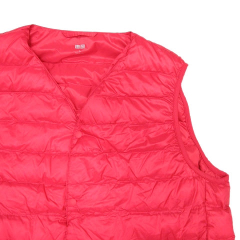 中古 ユニクロ Uniqlo ウルトラライトダウン ベスト Vネック ブルゾン ジャケット Xl 赤 6 メンズの通販はau Pay マーケット ブランド古着のベクトル