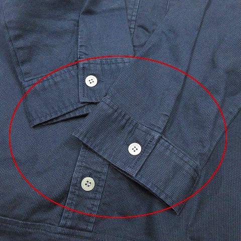 中古 シップス Ships Colors ワンピース 長袖 スリットネック ハーフ プルオーバー カットソー ネイビー 7 4の通販はau Pay マーケット ブランド古着のベクトル