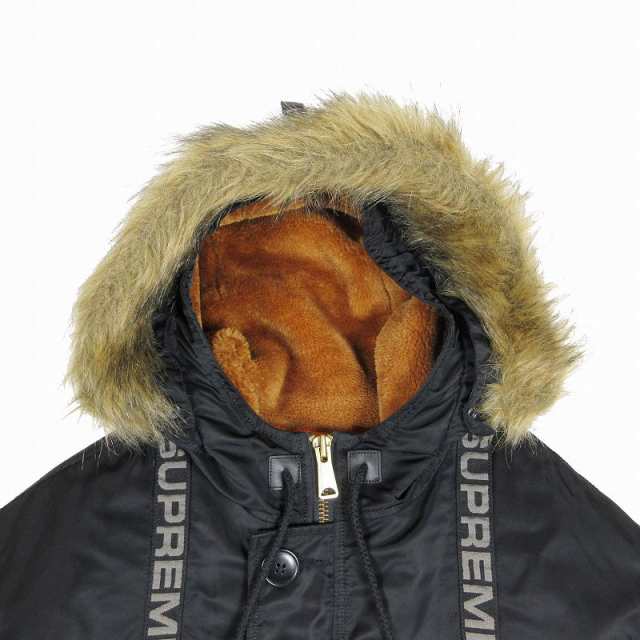 中古】美品 18AW シュプリーム SUPREME LOGO N-3B ロゴテープ