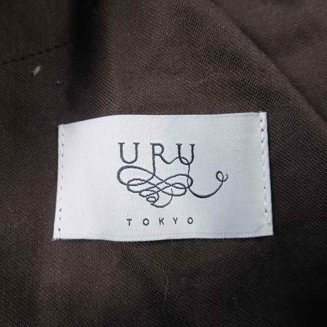 中古】美品 22AW ウル URU COTTON NEL-EASY PANTS チェック コットン