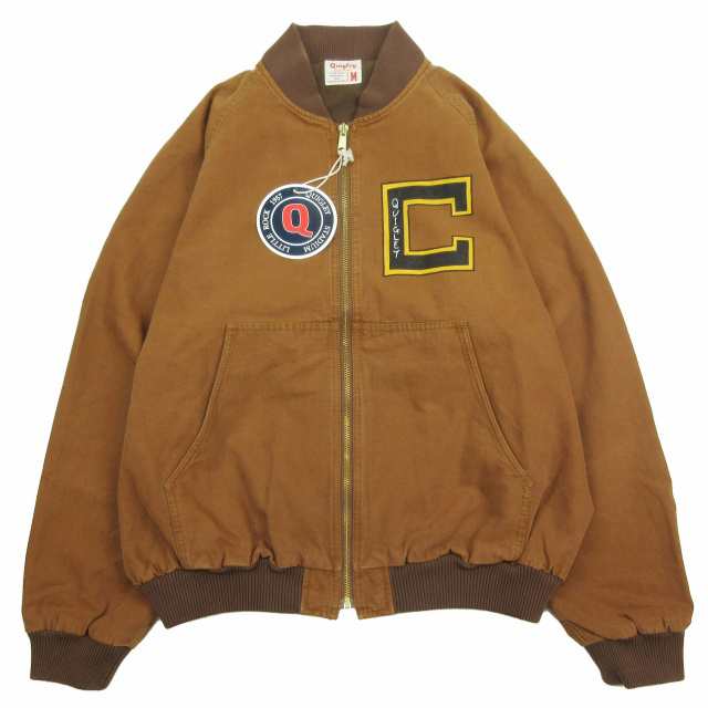 22ss Quigley キグリー NYLON VARSITY JACKET-