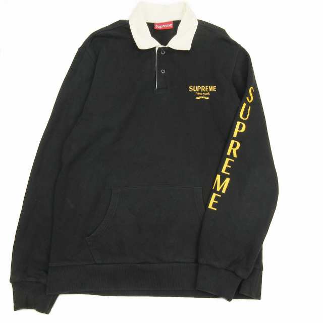 中古】16AW シュプリーム SUPREME Rugby sweatshirt ラグビー