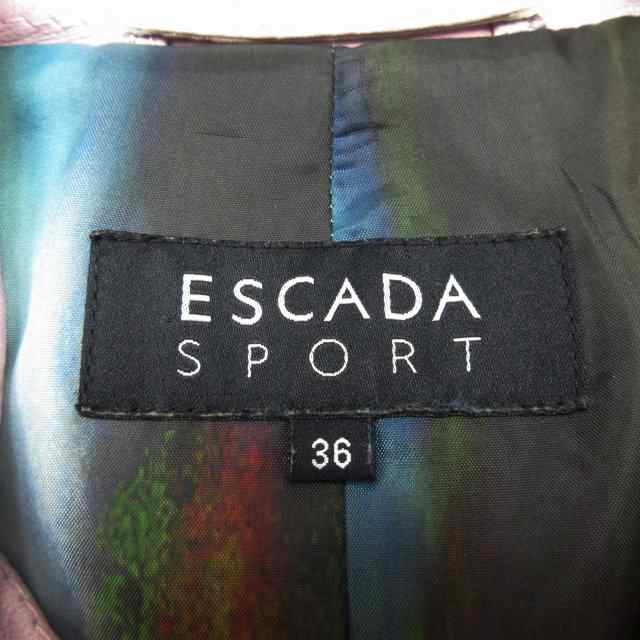 中古】エスカーダ スポーツ ESCADA SPORT ラムレザー × ゴートスキン