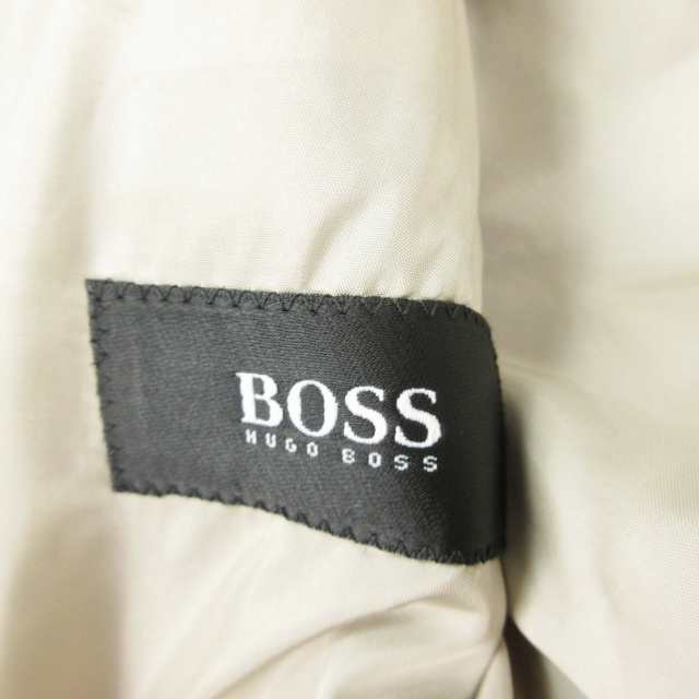 中古】美品 ヒューゴボス HUGO BOSS 春夏 シングル スーツ テーラード ...