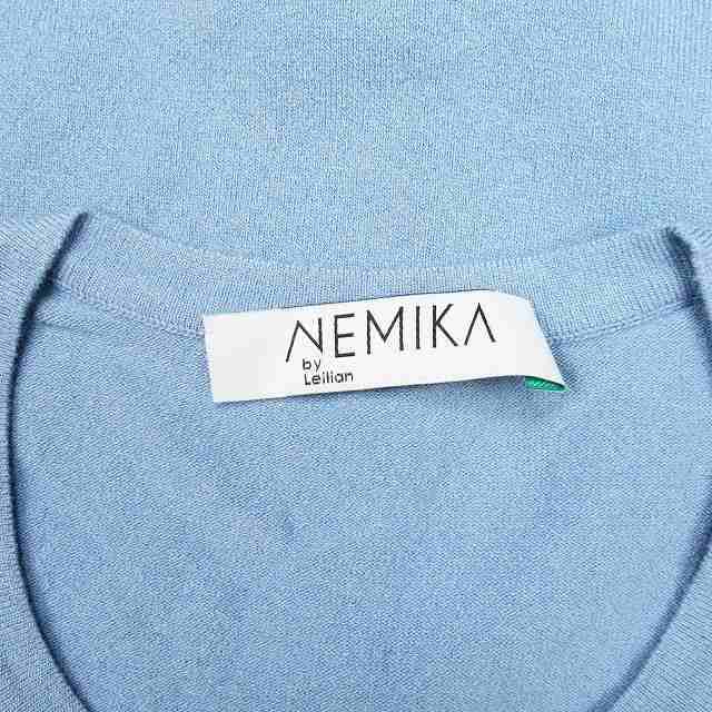 中古】ネミカ レリアン NEMIKA Leilian クルーネック ストレッチ