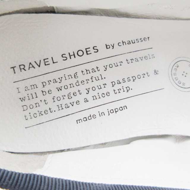 中古】トラベルシューズバイショセ TRAVEL SHOES by chausser TR-009