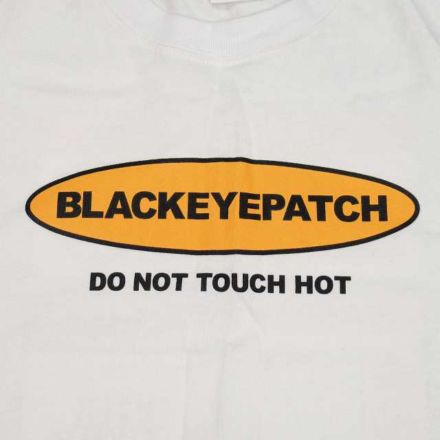 ブラックアイパッチ DO NOT TOUCH HOT Tシャツ ロゴ プリント