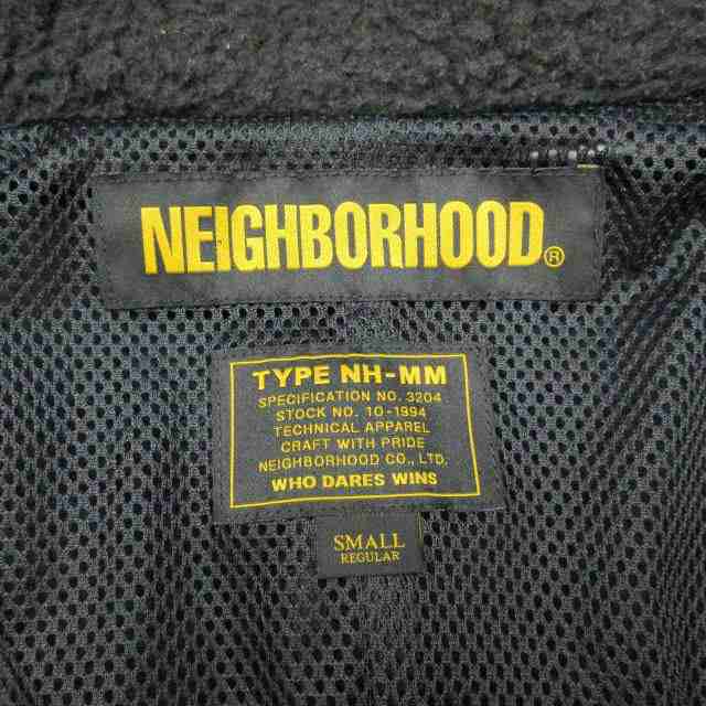 中古】18AW ネイバーフッド NEIGHBORHOOD B-3B E-JKT POLARTEC ポーラ