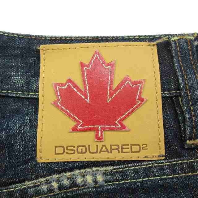 中古】ディースクエアード DSQUARED2 ダメージ加工 デニム ショート ハーフ パンツ ショーツ ペイント加工の通販はau PAY マーケット  - ブランド古着のベクトル | au PAY マーケット－通販サイト