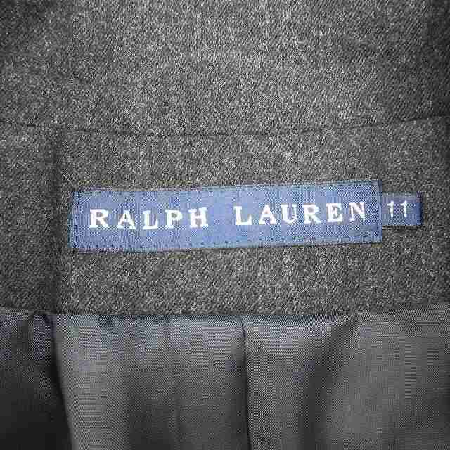 中古】美品 ラルフローレン RALPH LAUREN ウール混 シングル スーツ