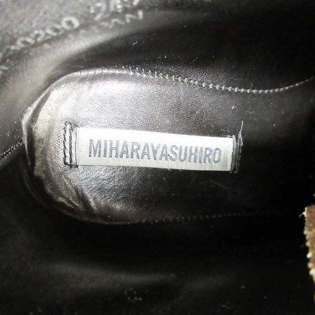【中古】ミハラヤスヒロ MIHARA YASUHIRO GIANT TRREKING BOOTS アザラシ シールスキン ファー ジャイアント  ブーツ｜au PAY マーケット