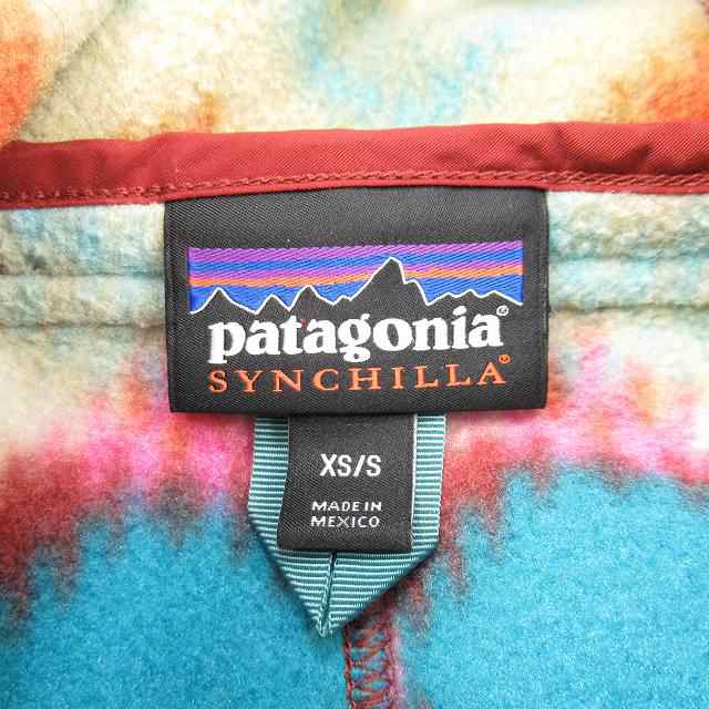 中古】美品 16aw パタゴニア Light Weight Synchilla Poncho