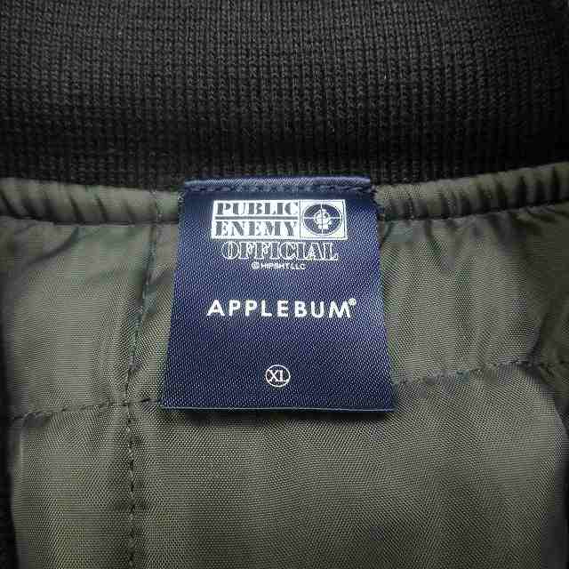 【中古】美品 23AW アップルバム APPLEBUM PUBLIC ENEMY MA-1 JACKET パブリックエネミー フライト ジャケット