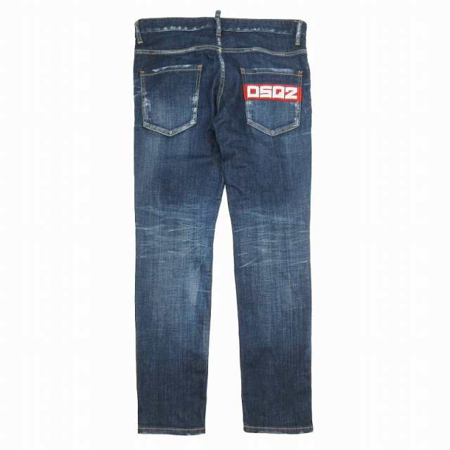 中古】美品 24SS ディースクエアード DSQUARED2 DARK CLEAN WASH SKATER JEANS スケーター デニム パンツ  ジーンズの通販はau PAY マーケット - ブランド古着のベクトル | au PAY マーケット－通販サイト