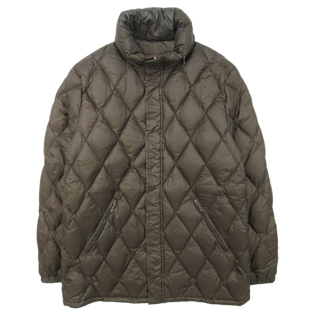 【中古】モンクレール MONCLER 茶タグ ダウン ジャケット ブルゾン ジャンパー コート スタンドカラー1 ブラウン/♪6 の通販は 10,944円