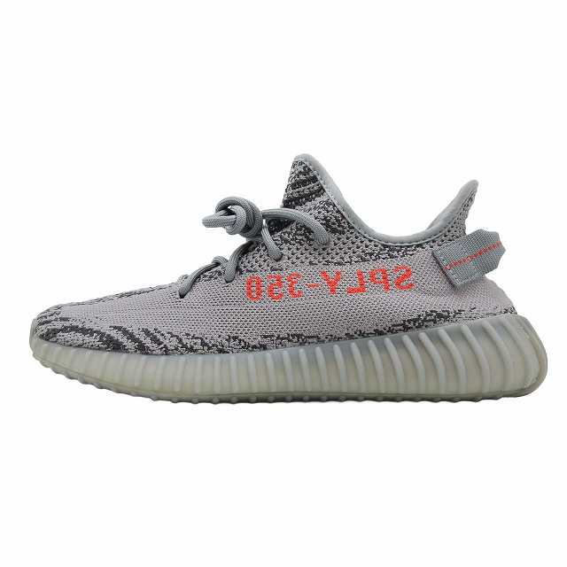 【中古】未使用品 2017年 アディダスオリジナルス YEEZY BOOST 350 V2 BELUGA 2.0 スニーカー AH2203 US9