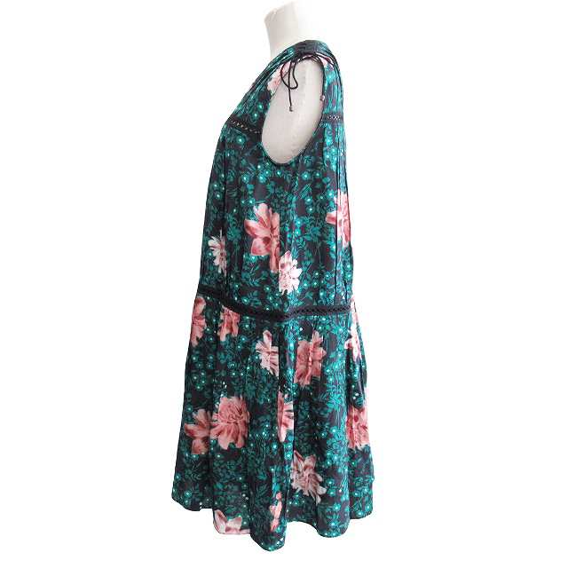 【中古】美品 18ss トッカ Enlee GINGERFLOWER ワンピース ジンジャーフラワー プリント ドレス 花柄/♪8 の通販は abmoghatari.ir