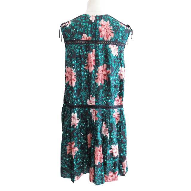 【中古】美品 18ss トッカ Enlee GINGERFLOWER ワンピース ジンジャーフラワー プリント ドレス 花柄/♪8 の通販は abmoghatari.ir