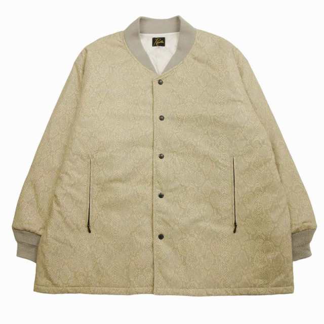 【中古】極美品 20AW ニードルス ニードルズ Needles R.C. Sur Coat Faux Lthr Python リブカラー サー コート