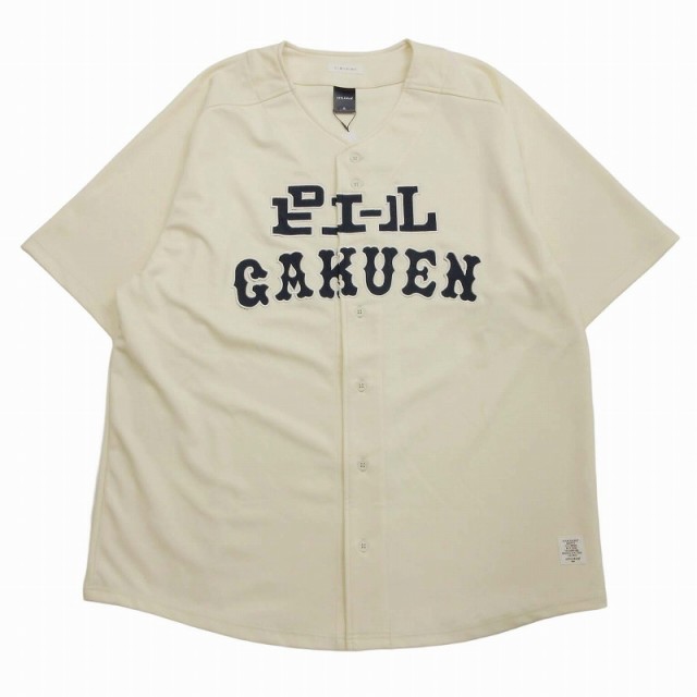 【中古】未使用品 24SS アップルバム × ピエール学園 × タマニワ Baseball Shirt ベースボール シャツ 半袖 ロゴ