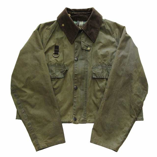 【中古】1991年製 90s バブアー Barbour SPEY スペイ ワックス オイルド フィッシング ジャケット ミリタリー