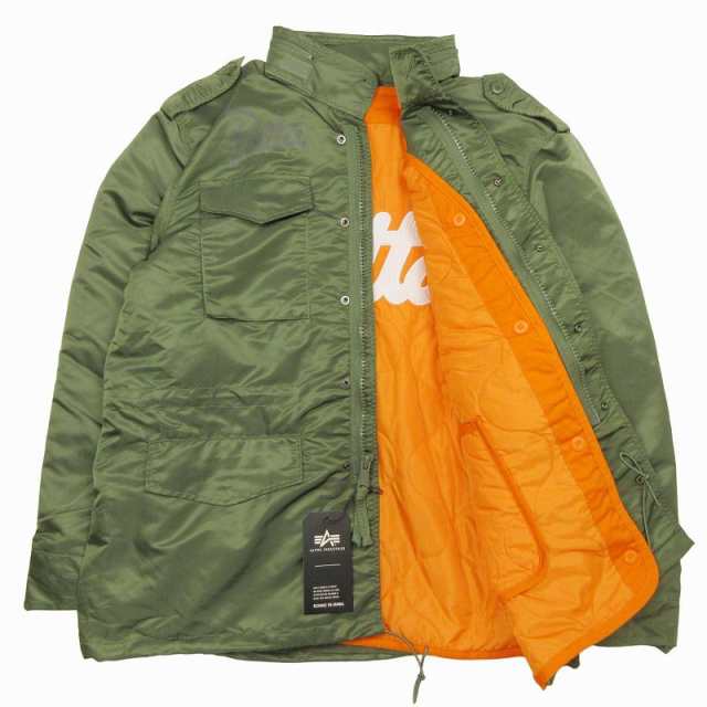 【中古】未使用品 21AW アルファ × パタ ALPHA Industries × patta M-65 フィールド ジャケット 3WAY