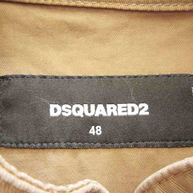 【中古】21SS ディースクエアード DSQUARED2 アビエイター ボンバー フライト ジャケット ミリタリー