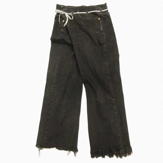 【中古】メゾンエウレカ MAISON EUREKA VINTAGE REWORK BIGGY PANTS ヴィンテージ リワーク バギー デニム パンツ