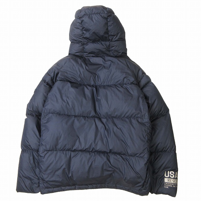 【中古】アヴィレックス AVIREX Armed Forces Manufacturer ダウン フライト ジャケット フーディー ロゴ プリントの通販は 【中古】アヴィレックス AVIREX Armed Forces Manufacturer ダウン フライト ジャケット フーディー ロゴ プリントの通販は