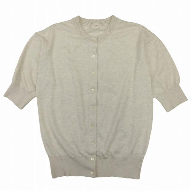 【中古】美品 22SS イエナ IENA LEVITA  ニット カーディガン トップス 五分袖 カットソー 22080900355030の通販は