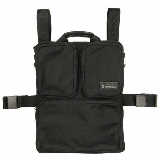 【中古】極美品 リモワ RIMOWA Cabin キャビンスーツケース用 ハーネス トラベルアクセサリー ナイロン ブラックの通販は