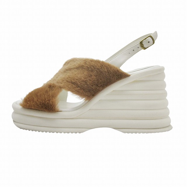 【中古】15SS 2015年春夏 LOOK BOOK ルックブック ドリスヴァンノッテン DRIES VAN NOTEN カンガルー ファー サンダルの通販は