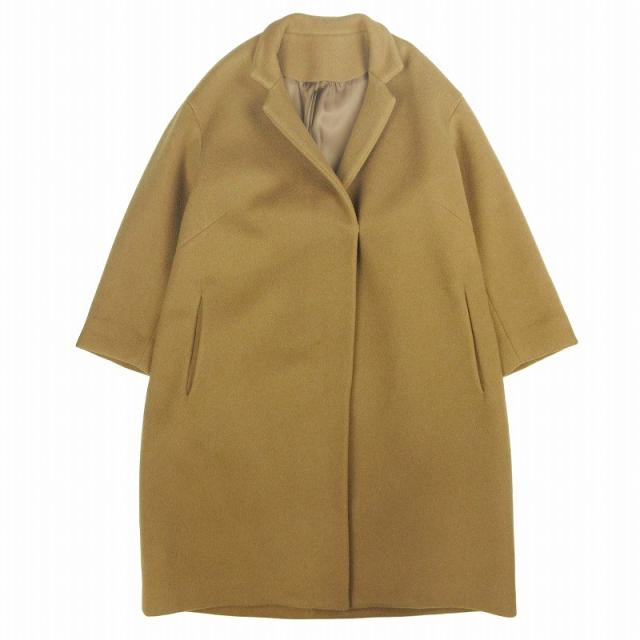 【中古】17aw ミューズ ドゥーズィエム クラス ウール メルトン チェスター コート ジャケット ブルゾン アウターの通販は