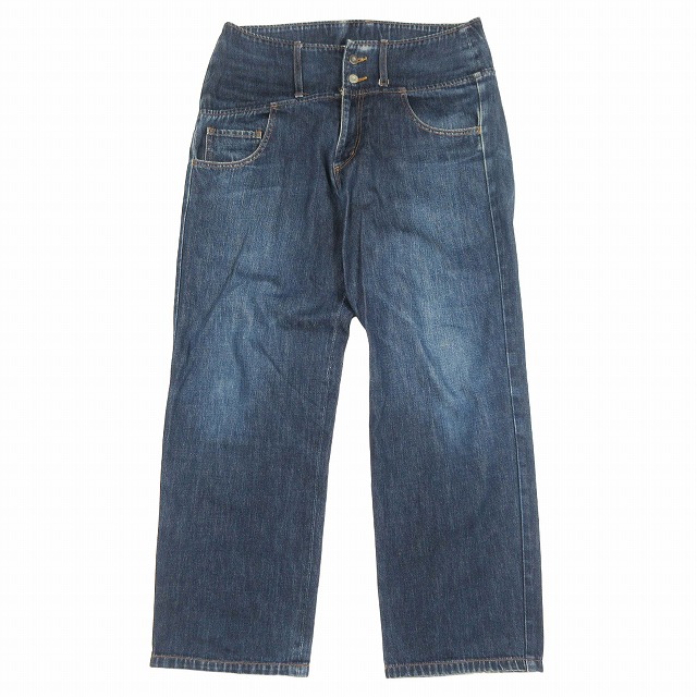 【中古】ウィズリミテッド WHIZLIMITED ハイウエスト ワイド テーパード デニム パンツ ジーンズの通販は 8,900円