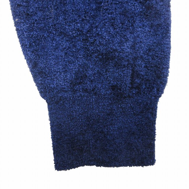 【中古】美品 24AW グレースコンチネンタル GRACE CONTINENTAL モール ニット カーディガン 長袖 金ボタン シェニールの通販は