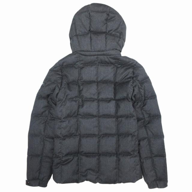 中綿ジャケット メンズ フードブルゾン ロゴ プリント 止水ジップ 暖か