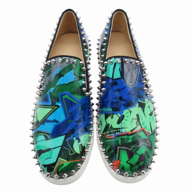 ☆美品☆Christian Louboutin ルブタン ハイカットスニーカー 中古】極