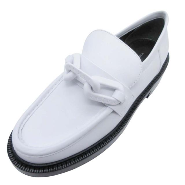 Louis Vuitton ホワイトレザー ローファー　7 1/2 26.5 Louis Vuitton ホワイトレザー ローファー 7 1/2 26.5 Louis Vuitton 7