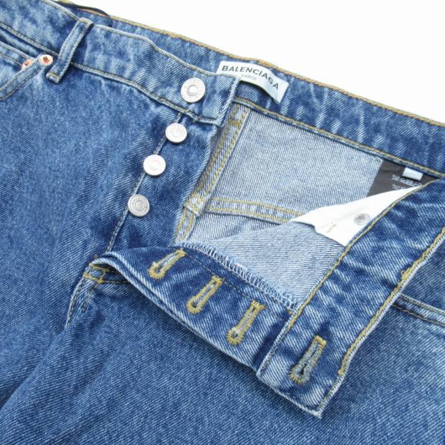 中古】美品 2016年 バレンシアガ ROCKABILLY ウォッシュド クロップド