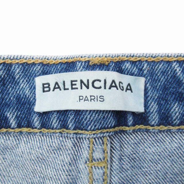 中古】美品 2016年 バレンシアガ ROCKABILLY ウォッシュド クロップド