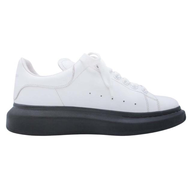 【中古】美品 アレキサンダーマックイーン オーバーサイズド スニーカー シューズ 靴 厚底 レザー 553680 41 26.0cm