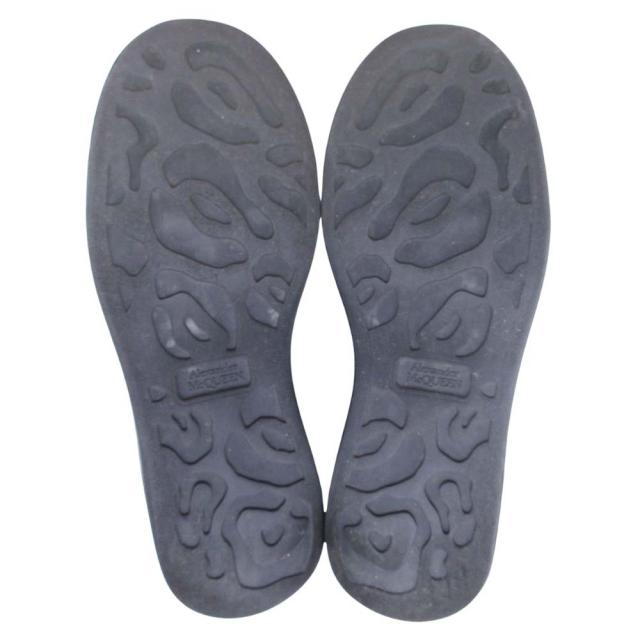 【中古】美品 アレキサンダーマックイーン オーバーサイズド スニーカー シューズ 靴 厚底 レザー 553680 41 26.0cm