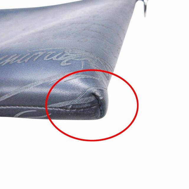 中古】美品 21年製 ベルルッティ Berluti ニノGM スクリット