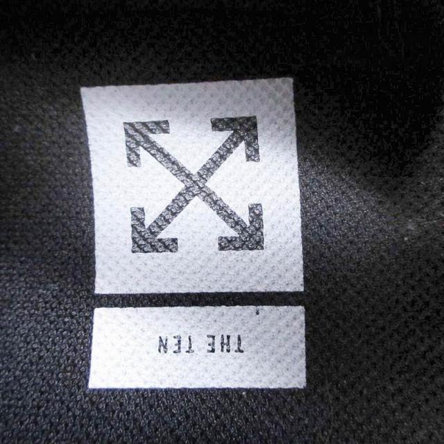 【中古】美品 ナイキ × オフホワイト エアマックス90 スニーカー シューズ 靴  AA7293-001 サイズUS8.5 26.5cm 黒