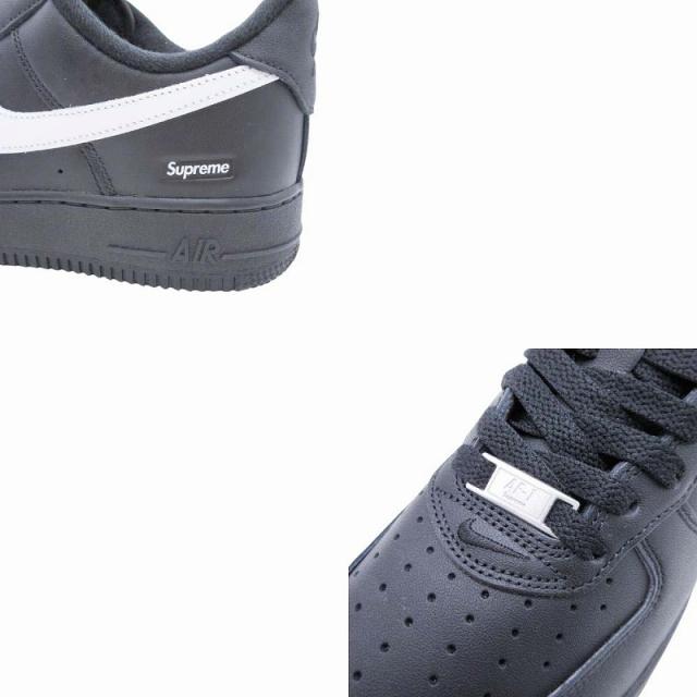 【中古】極美品 25aw ナイキ × シュプリーム エアフォース1 スニーカー シューズ 靴 ローカット CU9225-002 26.5cm