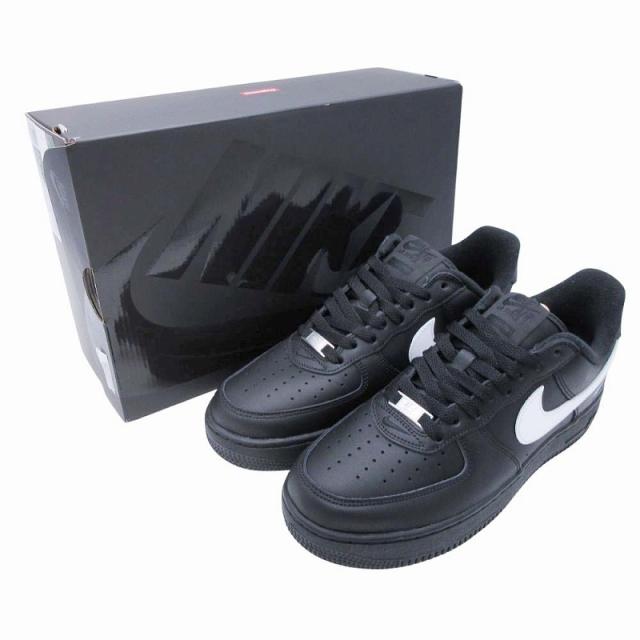 【中古】極美品 25aw ナイキ × シュプリーム エアフォース1 スニーカー シューズ 靴 ローカット CU9225-002 26.5cm