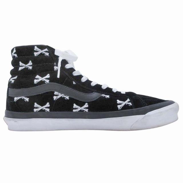 【中古】美品 バンズ × ダブルタップス VANS × WTAPS クロスボーン スケート ハイ ラックス スニーカー 10.5 28.5cm